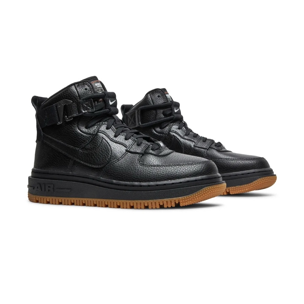Nike women’s Air Force 1 High Utility 2.0 Black Gum Medium Brown